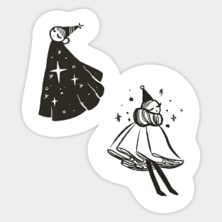 little magic fae Sticker